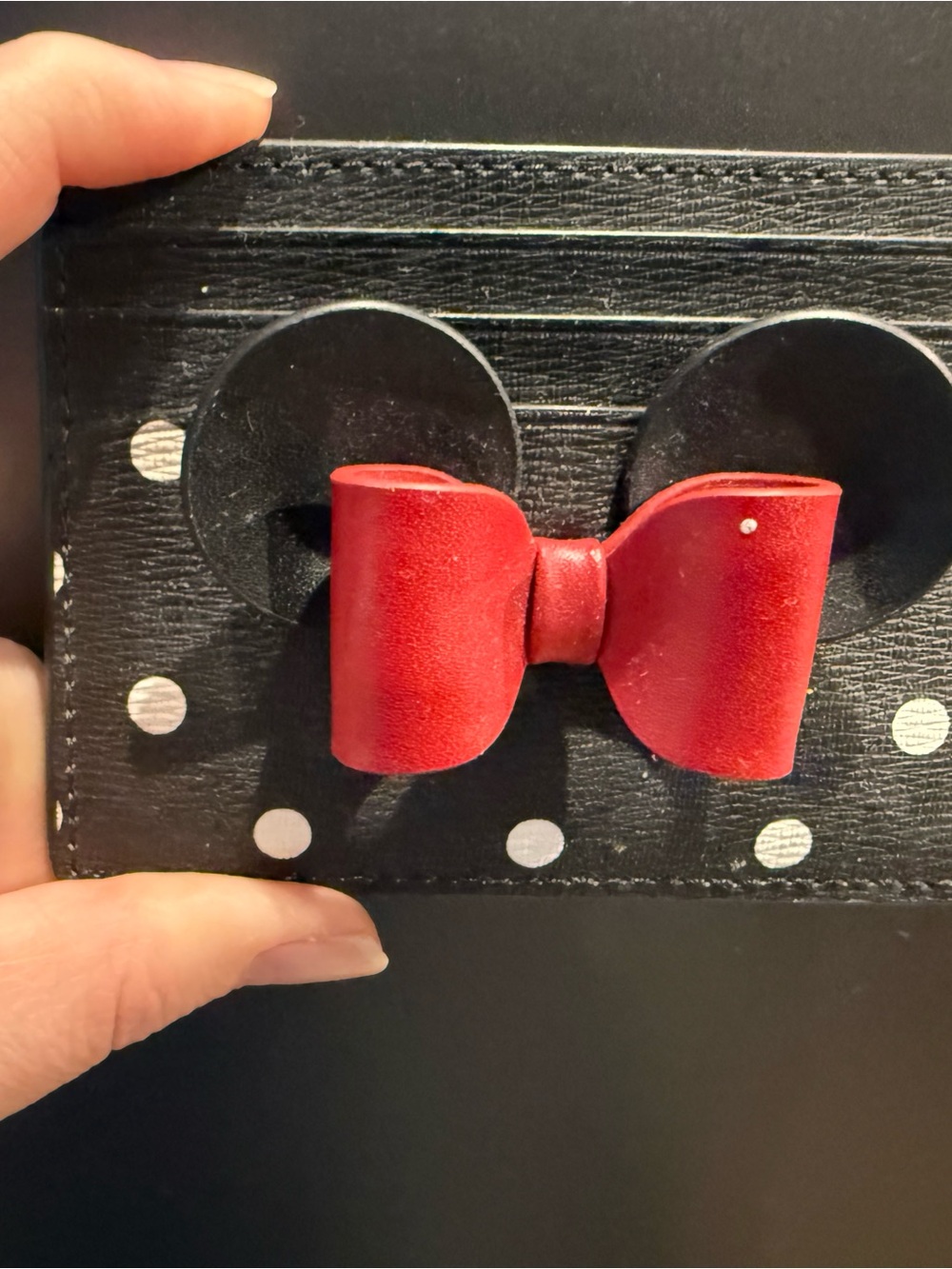 Kate Spade Minnie Mouse card holder